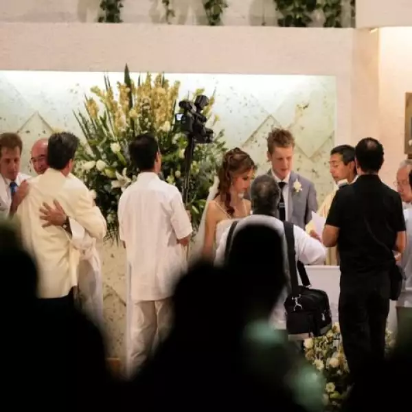 Boda de Alexander Acha y Christiane Burillo.