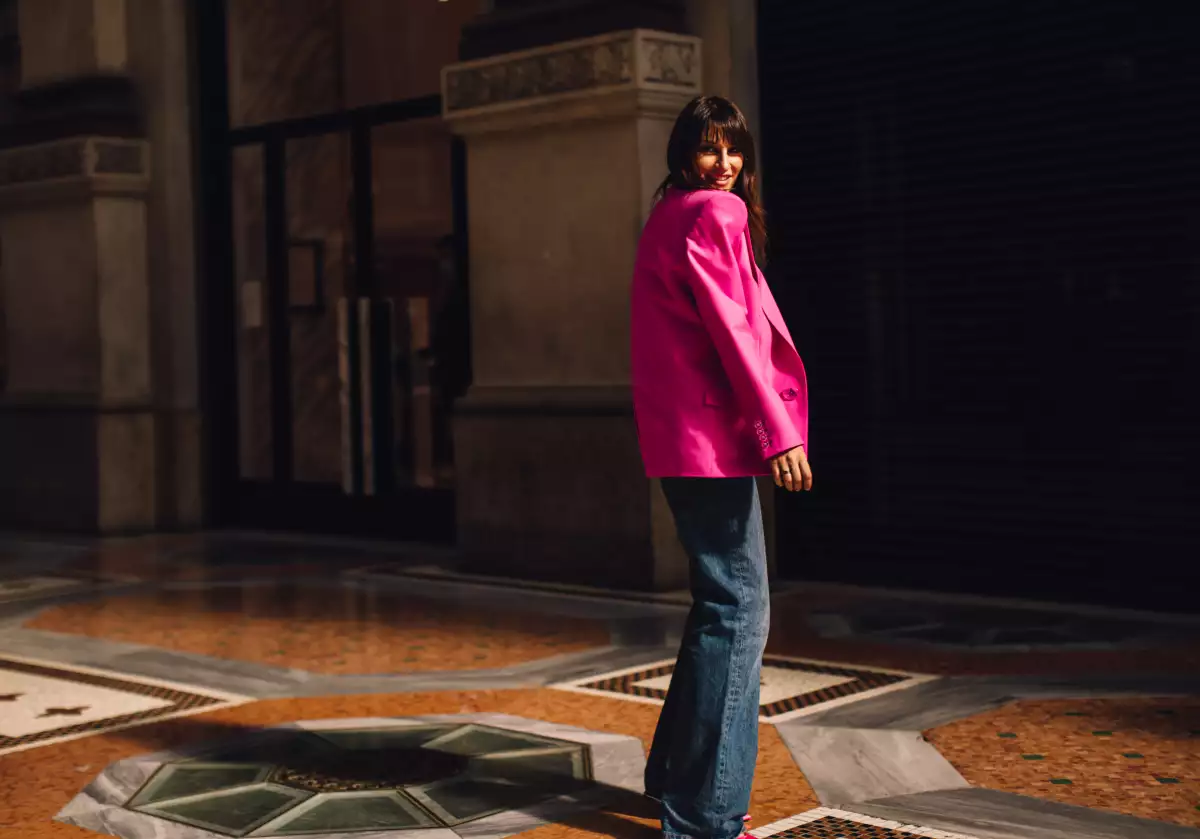 Foto: Imaxtree. Street Style Milán Fw21 