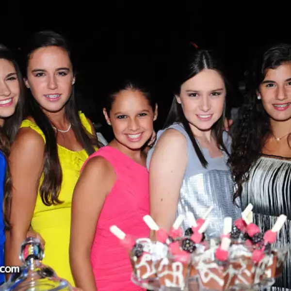 Katia de la Torre, Renée de la Torre, Camila Gamboa, Sofía Garza e Inés de la Torre