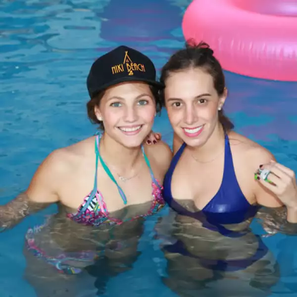 Natalia Salame y Lorenza Covarrubias