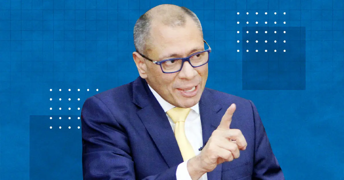 Jorge Glas, ex vicepresidente de Ecuador.