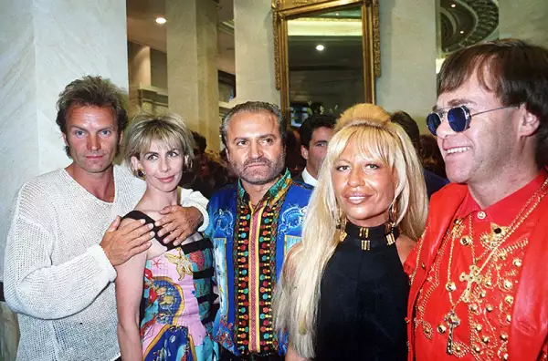 Gianni Versace Opening a Shop in Mayfair, London, Britain - 1992