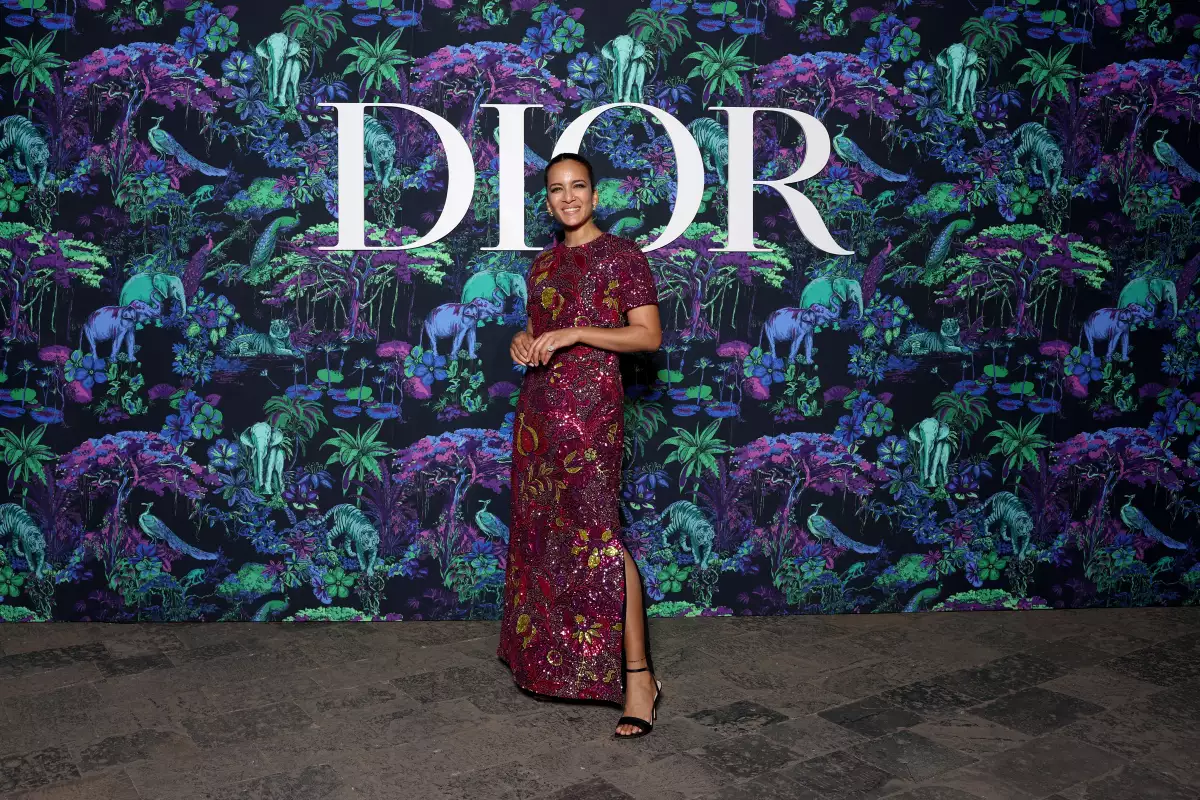 Christian Dior : Photocall - Womenswear Fall 2023 Show In Mumbai