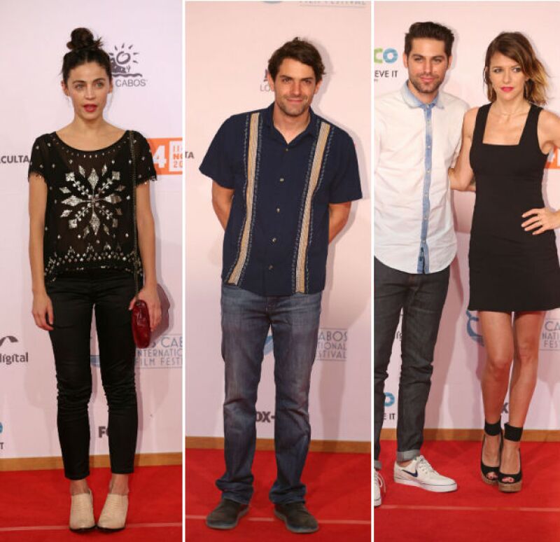 Ilse Salas, Chema de Tavira, Renato López e Iliana Fox desfilaron por la red carpet del festival.