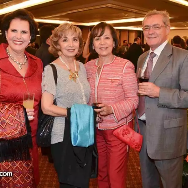 Tessie Picazo, Lilia Moreno, María Luisa y Andrés Fernández