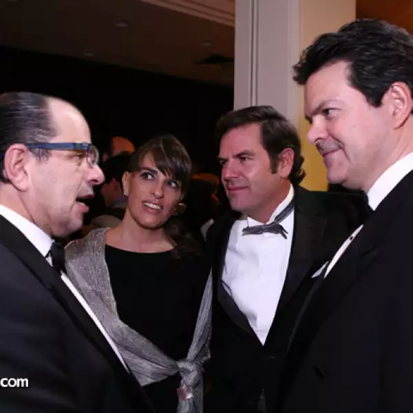 Gabriel Kuri, Casilda Siegrist, Juan Pablo Baillères y Jorge Siegrit