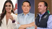 Alessandra Rojo de la Vega, alcaldesa de Cuauhtémoc; Luis Mendoza, de Benito Juárez y Carlos Orvañanos, de Cuajimalpa.