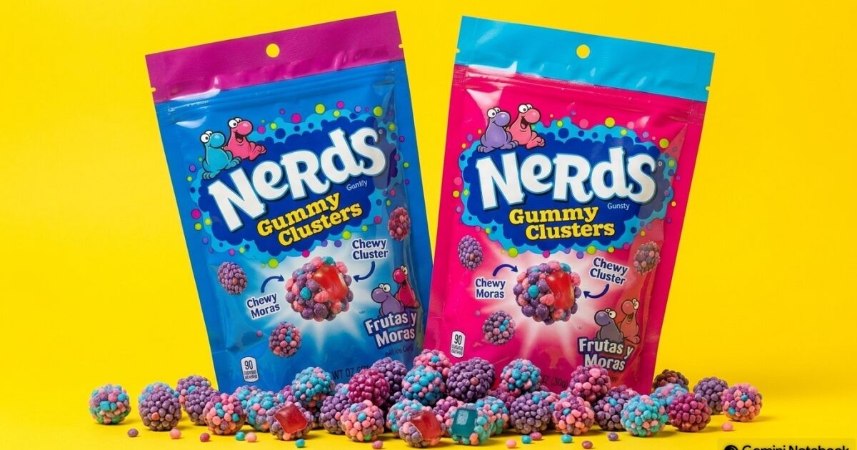 NERDS CONQUISTA MÉXICO: LA EXPLOSIÓN DE SABOR YA ES OFICIAL