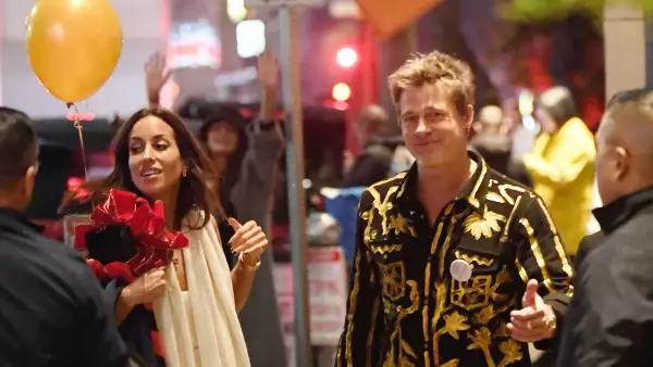 PREMIUM EXC Brad Pitt, Ines de Ramon