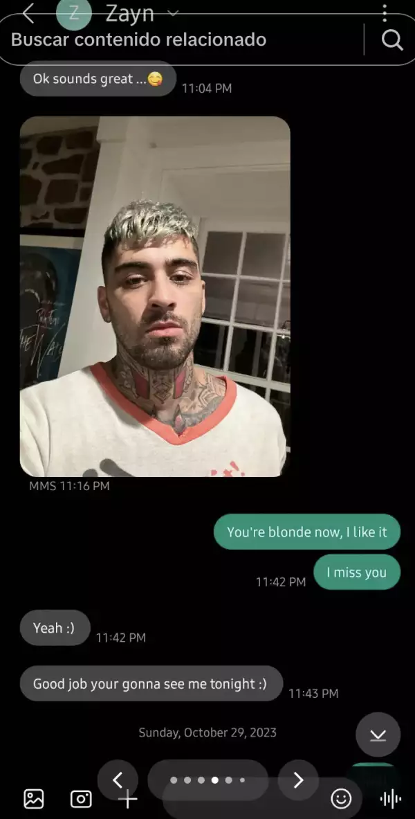 TikToker expone comportamiento misógino de Zayn Malik con capturas de pantalla