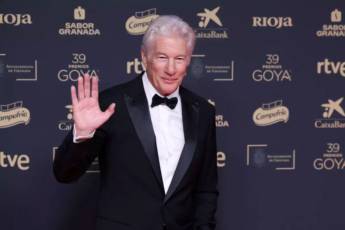 Richard Gere en los premios Goya 2025