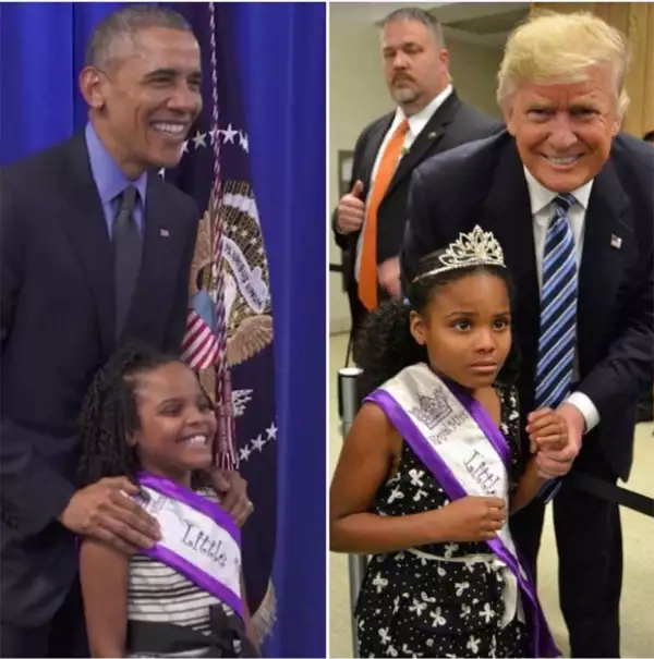 Cuando conoces a Obama vs cuando conoces a Trump
