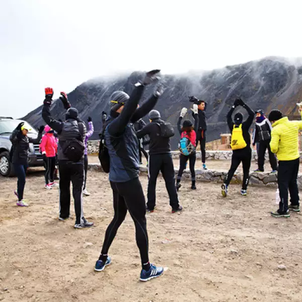 Calentamineto para subir