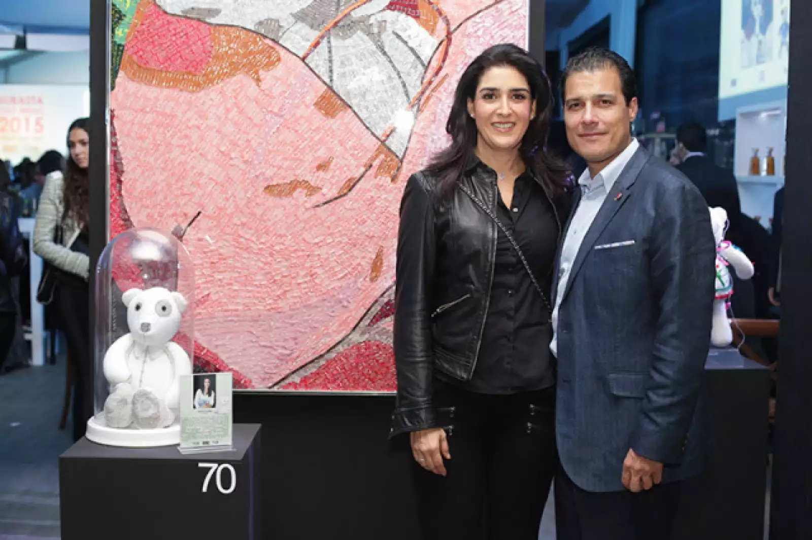 Nora Adame y Antonio Grajales