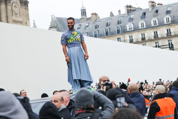Louis Vuitton : Outside Arrivals - Paris Fashion Week - Menswear Fall-Winter 2023-2024