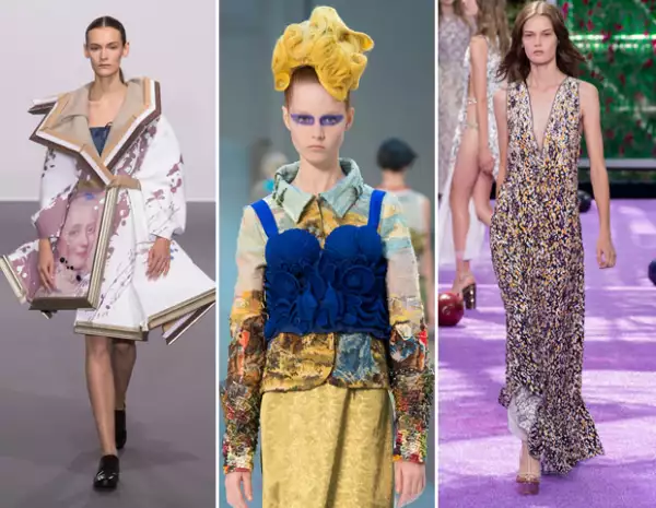 Wearable art: La propuesta de Viktor & Rolf, Maison Margiela y Christian Dior para otoño-invierno 2015.
