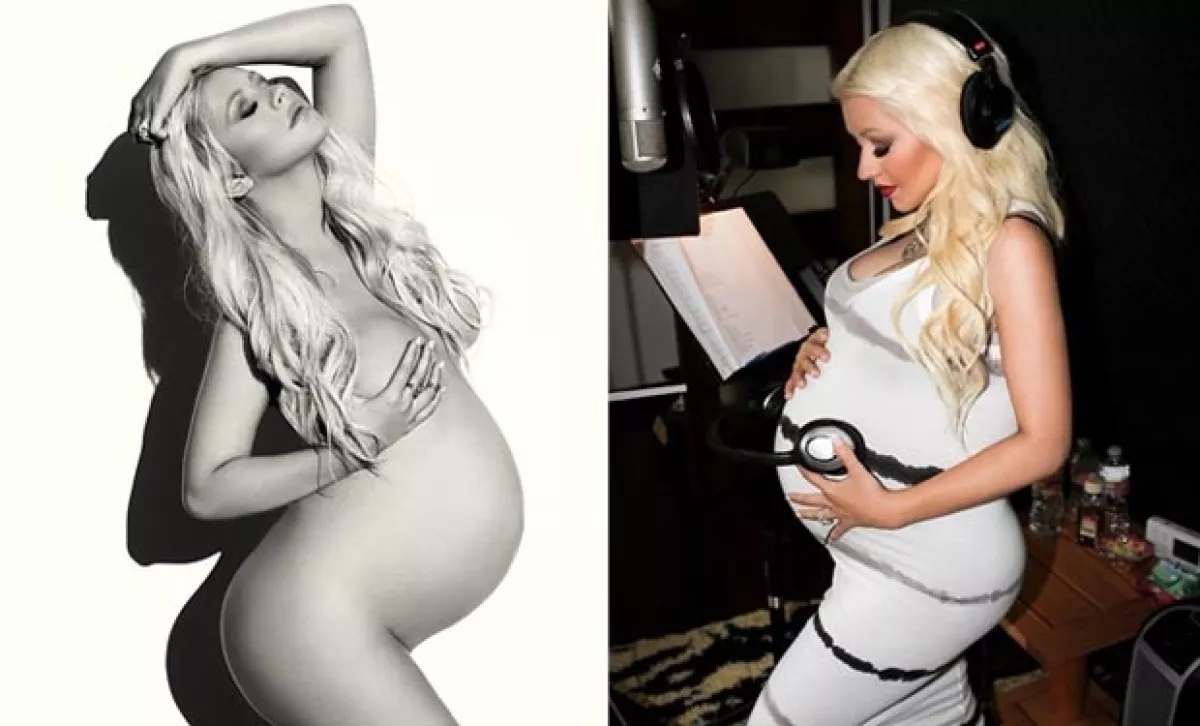 Hasta ahora la cantante no ha revelado imágenes de su nuevo bebé.