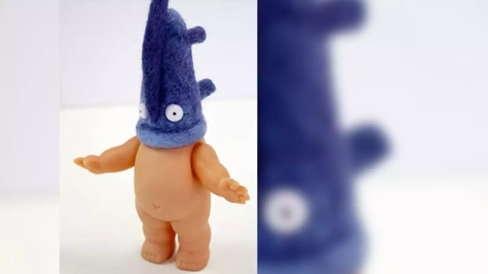 La artista Moxie plasma su infancia monstruosa en fieltro