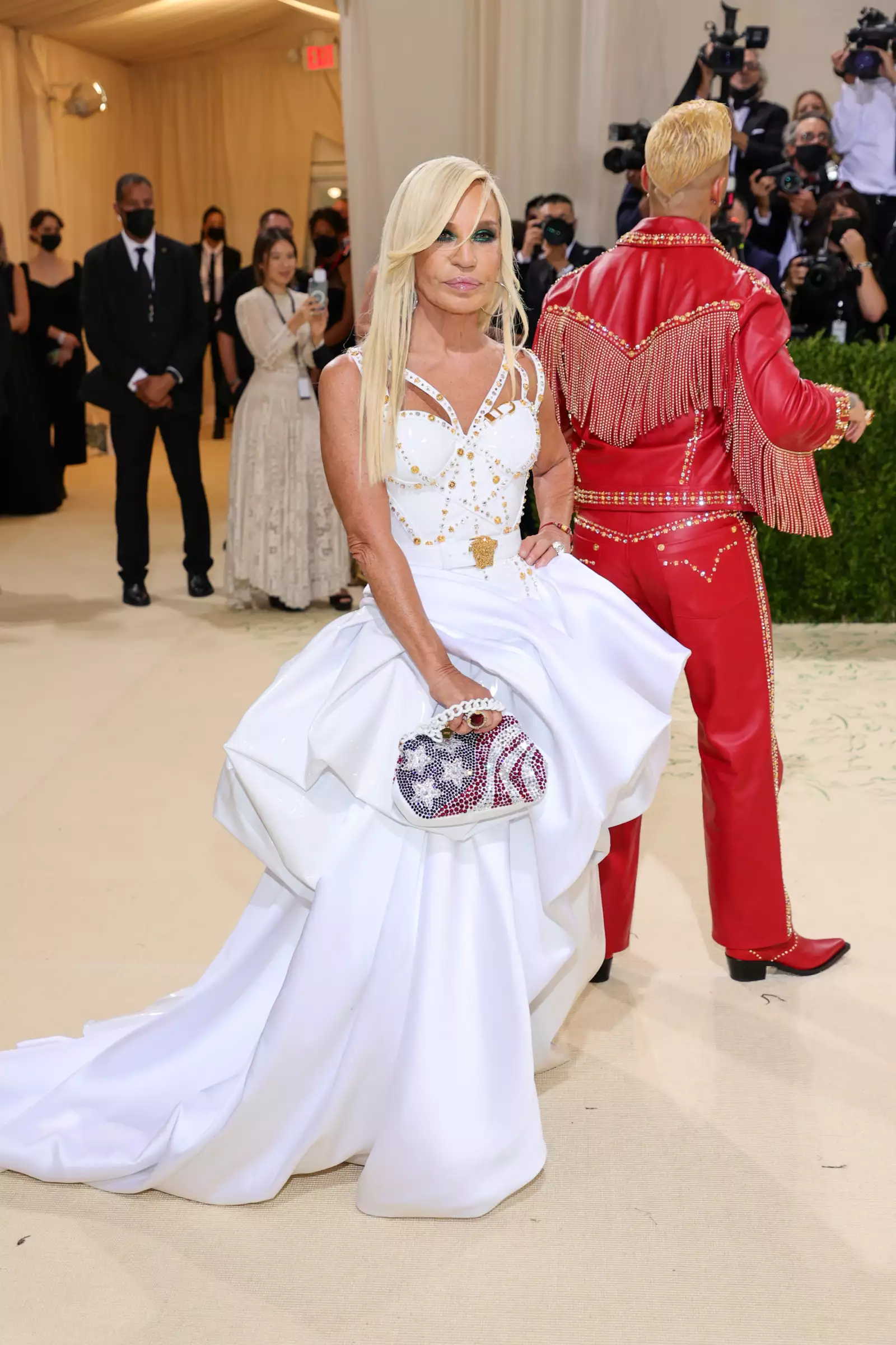 The 2021 Met Gala Celebrating In America: A Lexicon Of Fashion - Arrivals