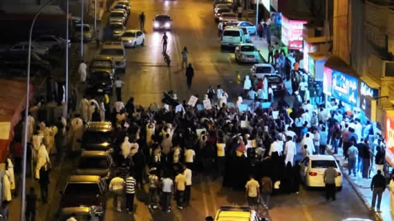 Marcha calles Qatafi