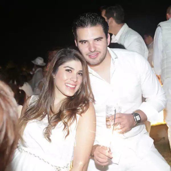 Rebaca Nader y Pablo Llata