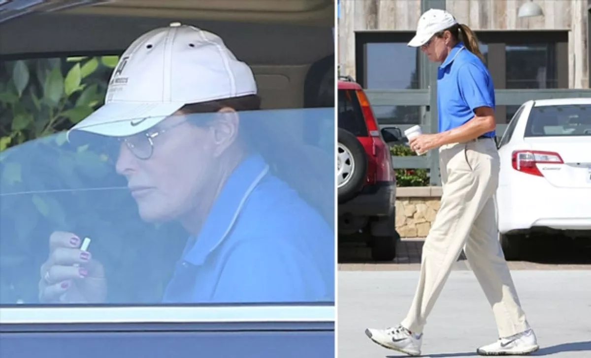 Hace unas semanas Bruce Jenner fue captado con las uñas pintadas.