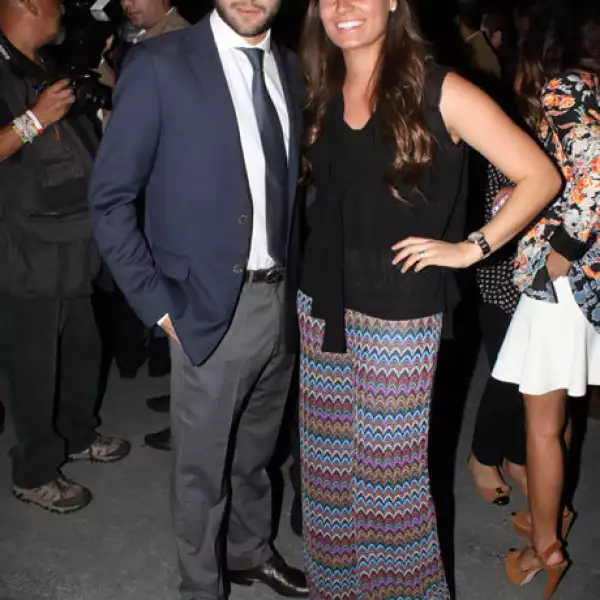 Diego Barroso y Paola Amodio