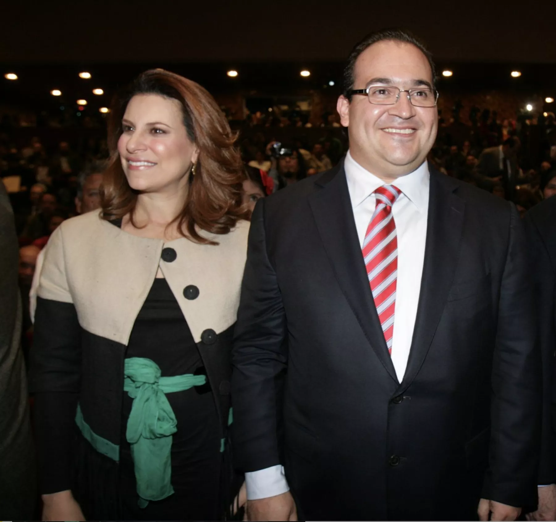 Karime Macías y Javier Duarte