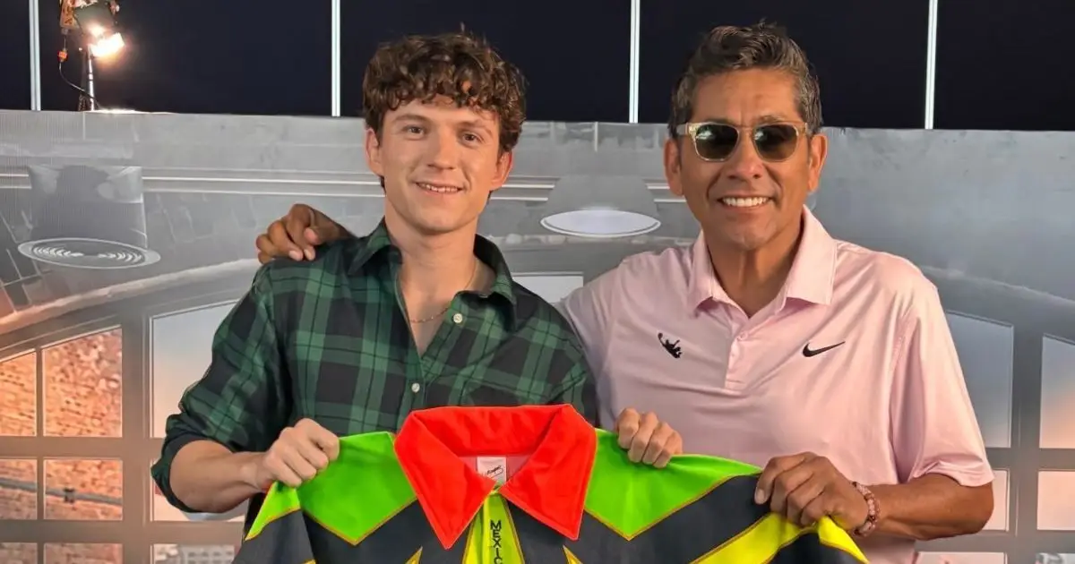 Tom Holland y Jorge Campos