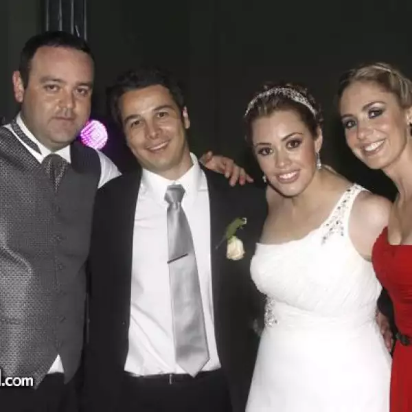 Alejandro Moncada,Salvador Gutiérrez,Bárbara Pons y Mireya Pons