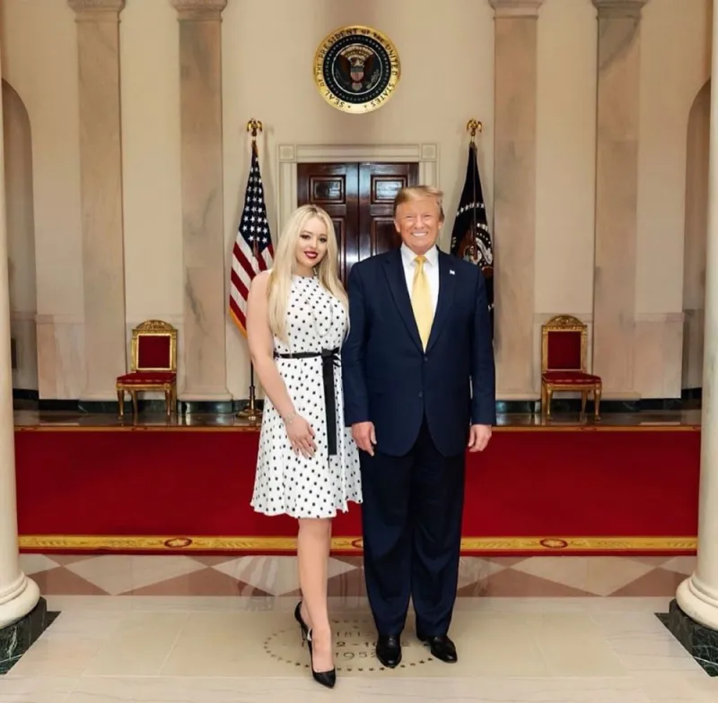 Tiffany y Donald Trump .jpg