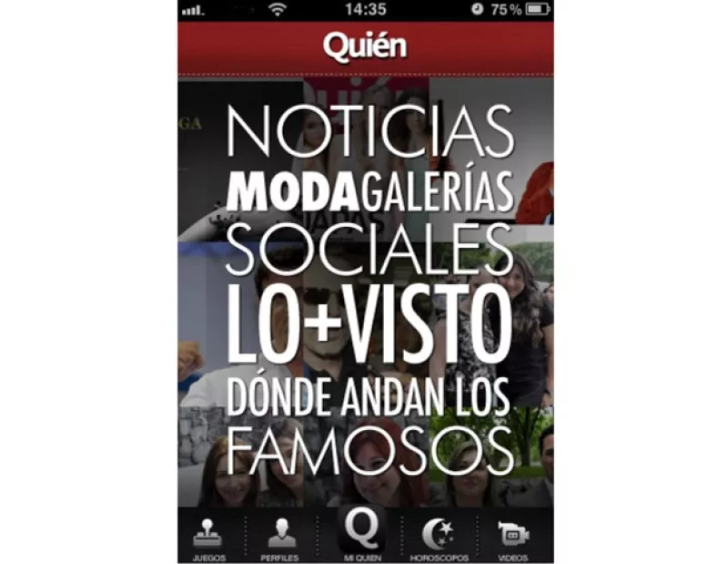 En la redacción de Quién estamos muy contentos de poder ofrecer nuestros contenidos a través de tu teléfono celular.