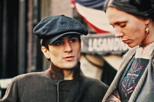 Robert De Niro como Vito Corleone en El Padrino II