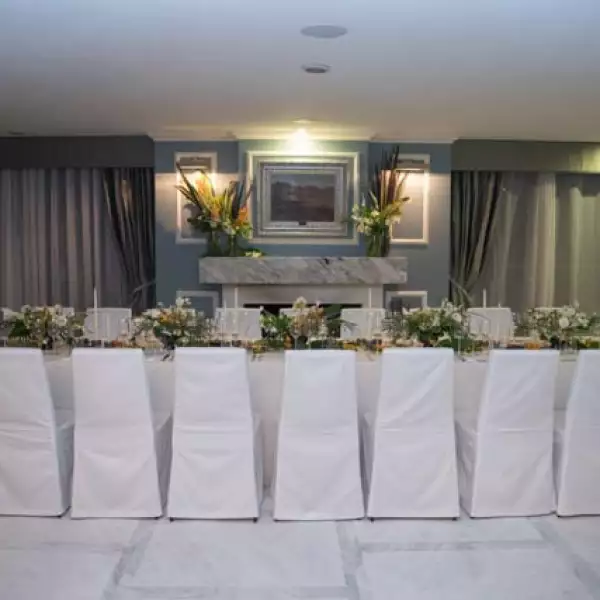 Cena en casa de Paulina Díaz Ordaz