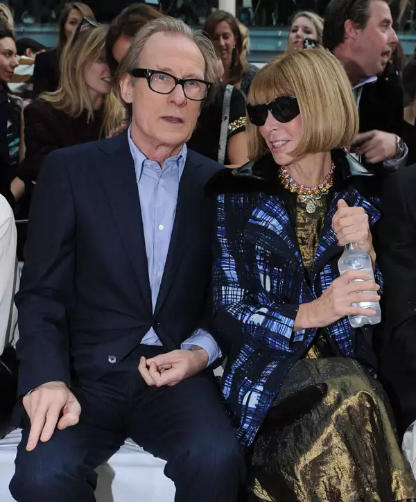 Anna Wintour y Bill Nighy.