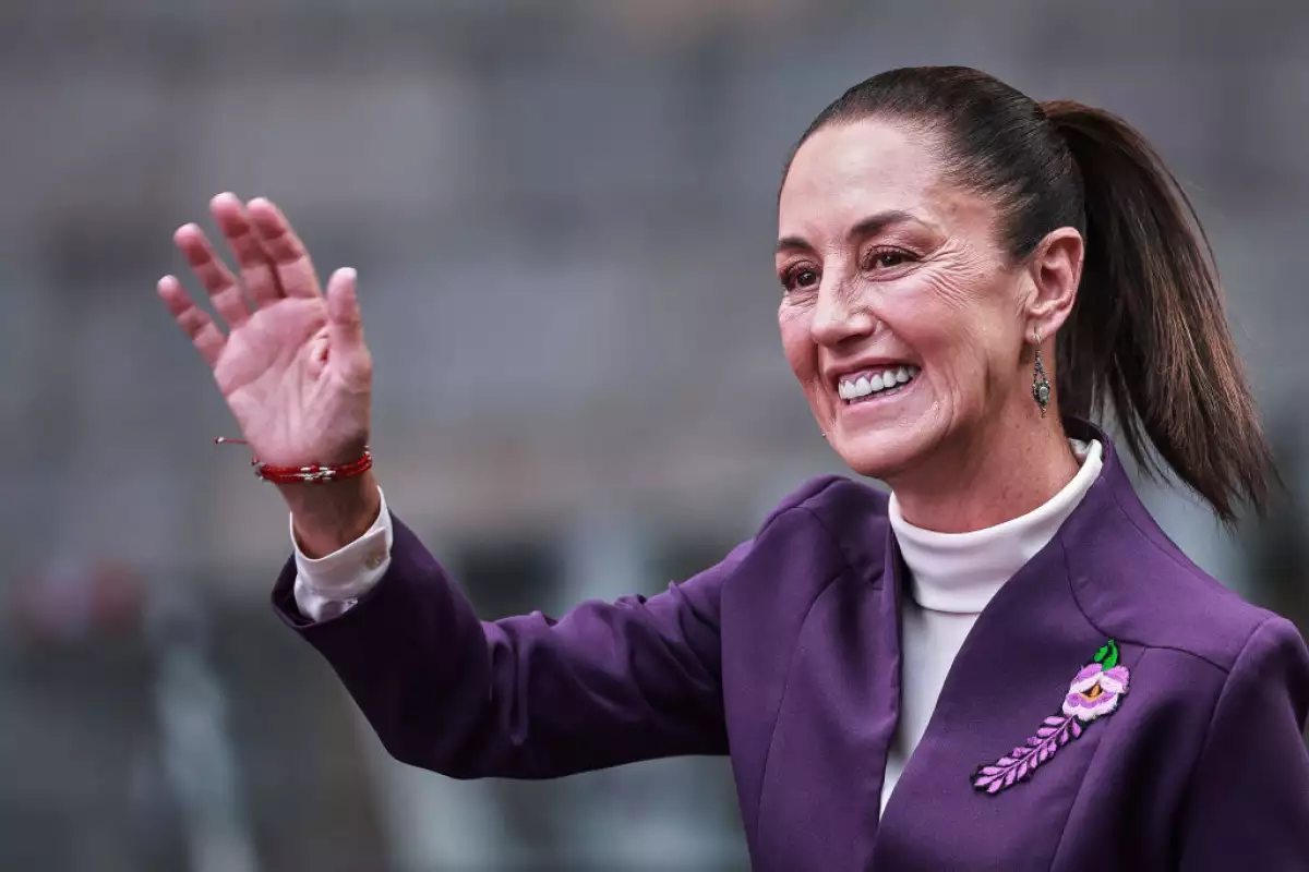 Claudia Sheinbaum en el último debate presidencial