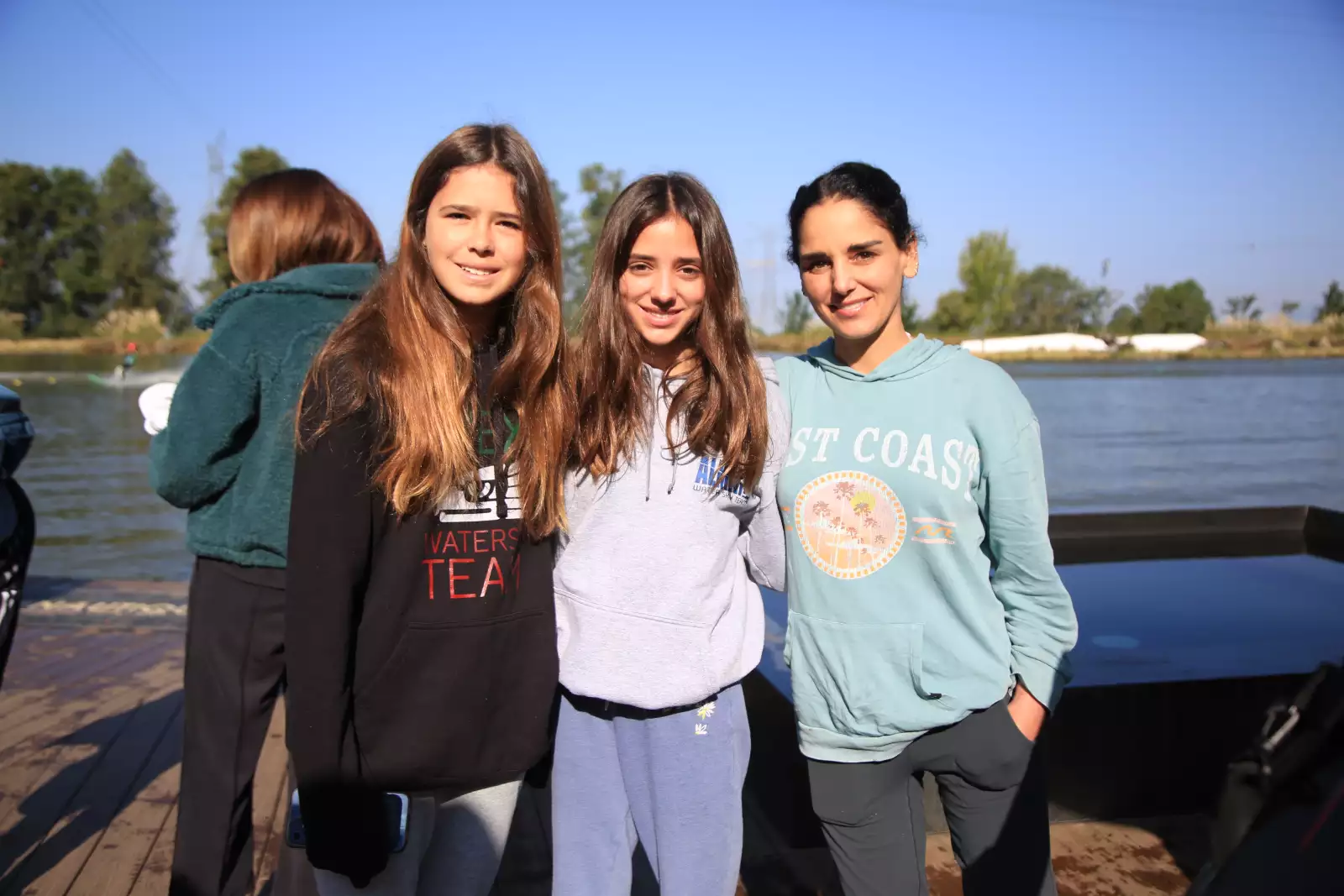 Julianna Cobo, Andrea Sordo y Lourdes Arce 