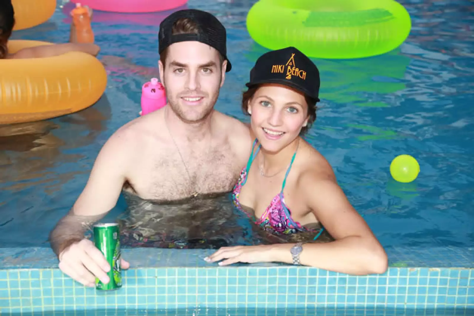 Mauricio Martínez y Natalia Salame