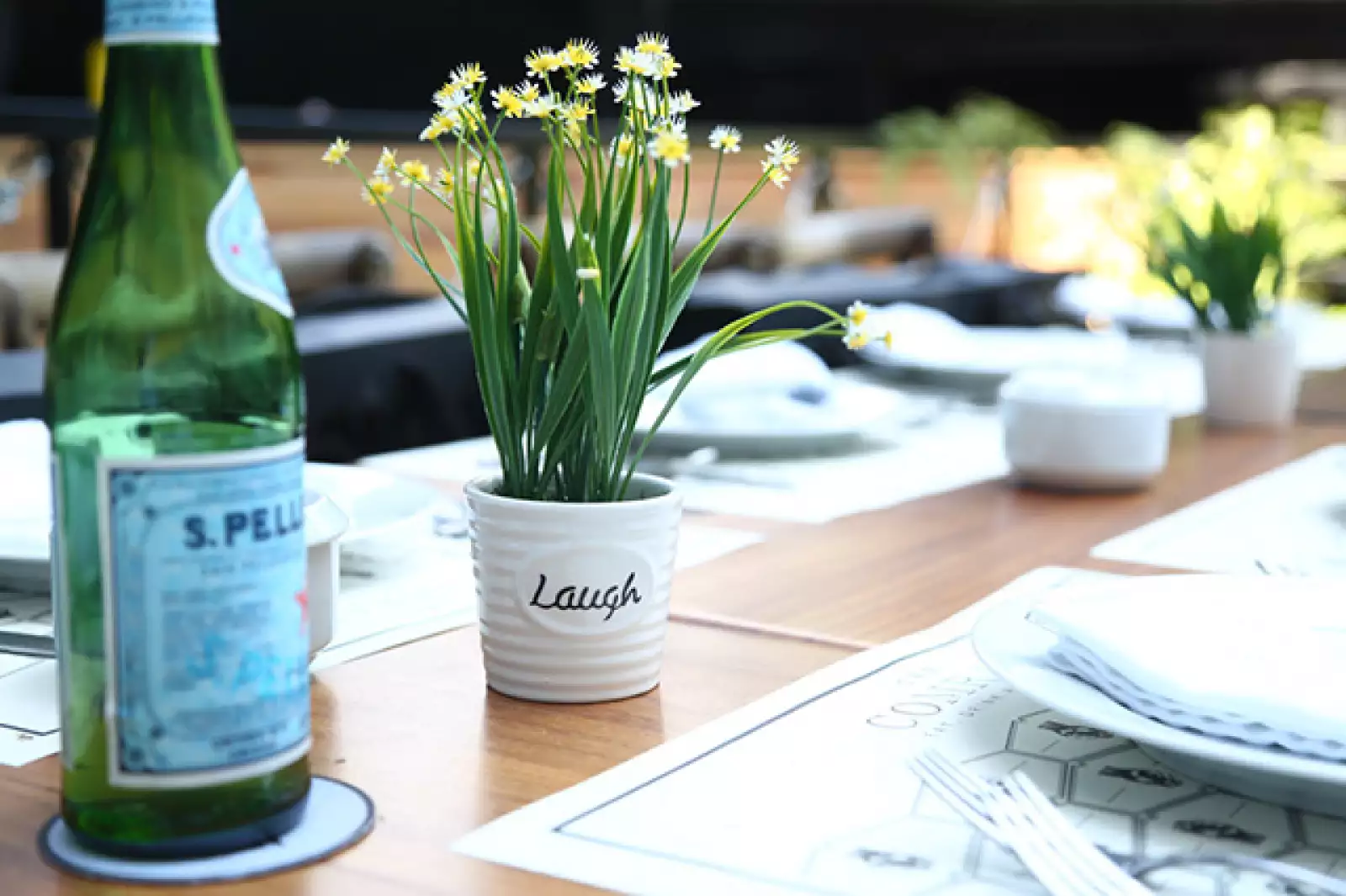 Aspecto del luncheon de Royal Closet