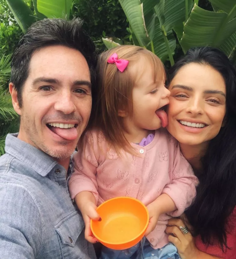 Mauricio y Kailani Ochmann, Aislinn Derbez