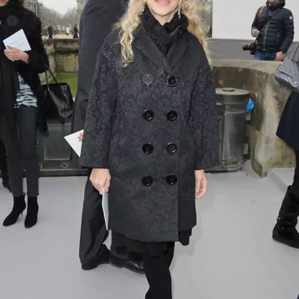 La editora de Vogue Italia, Franca Sozzani no se ha perdido ni un sólo desfile.