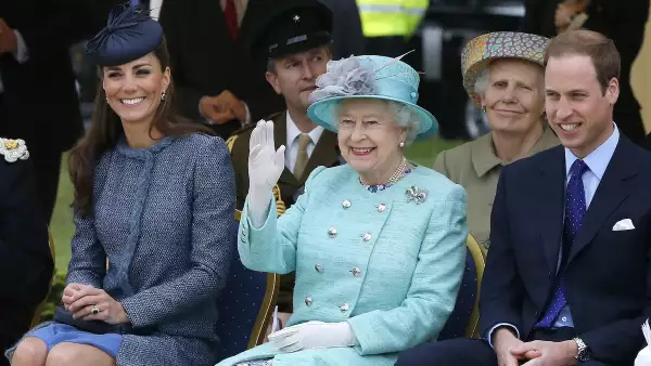 Queen Elizabeth II and The Duke And Duchess Of Cambridge Visit The East Midlands