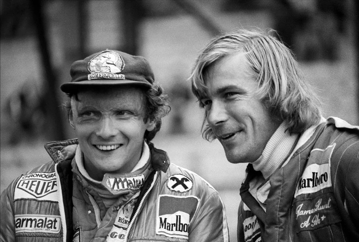 Niki Lauda y James Hunt