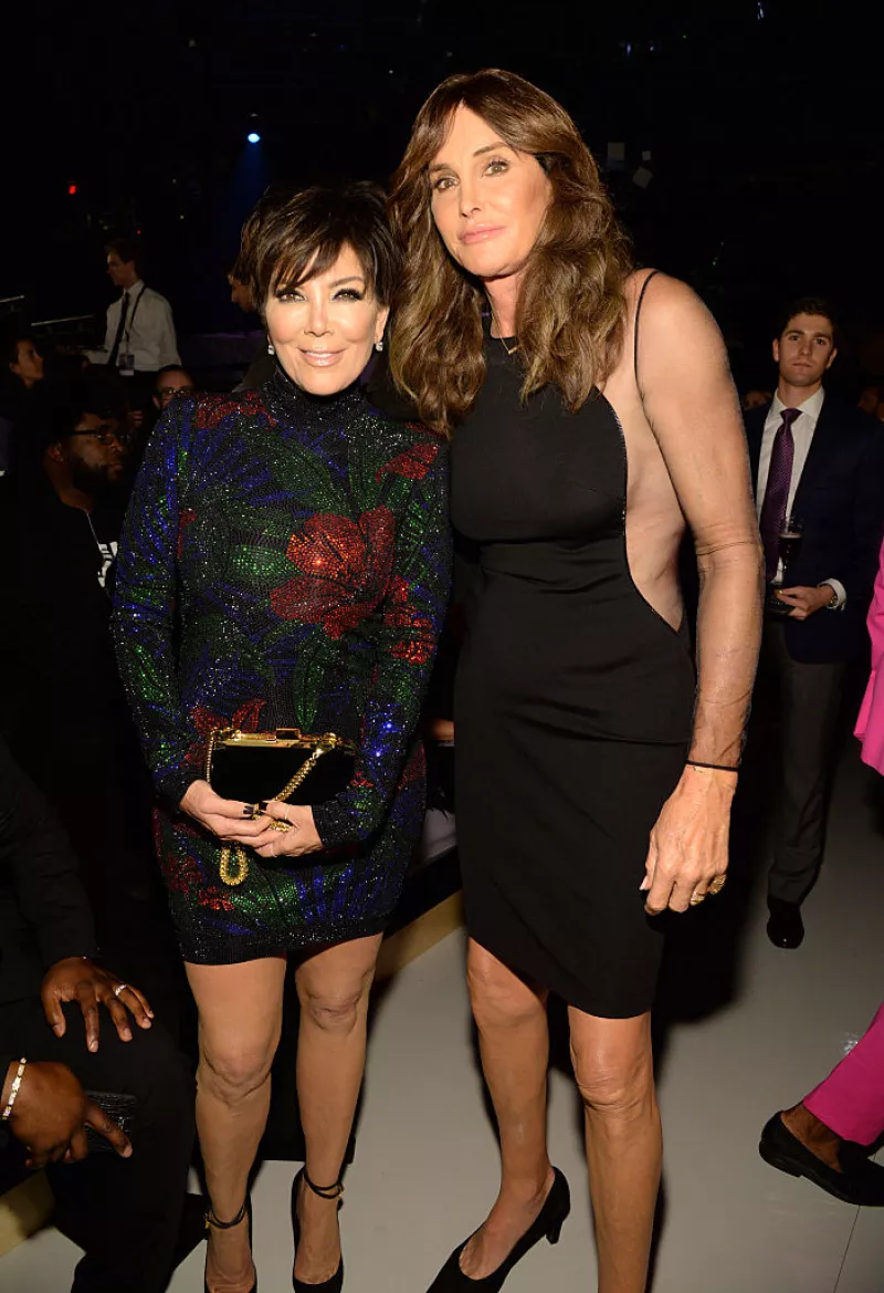 Kris y Caitlyn Jenner. 