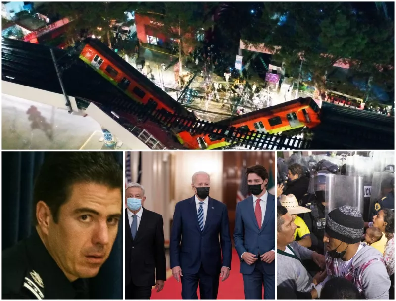 El colpaso del metro o la reunión de AMLO con Biden y Trudeau son algunas de las noticias que marcaron 2021. 