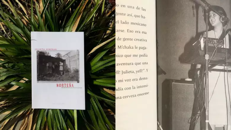 Julieta Venegas debuta como escritora con el libro autobiográfico Norteña. Memorias del comienzo