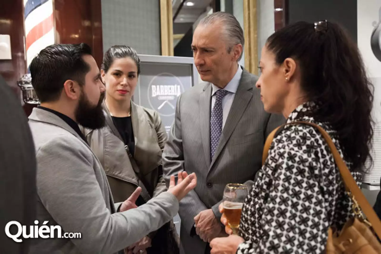 Marco Antonio Saldaña, Erika Montes, Ernesto Izquierdo y Adriana Lizárraga