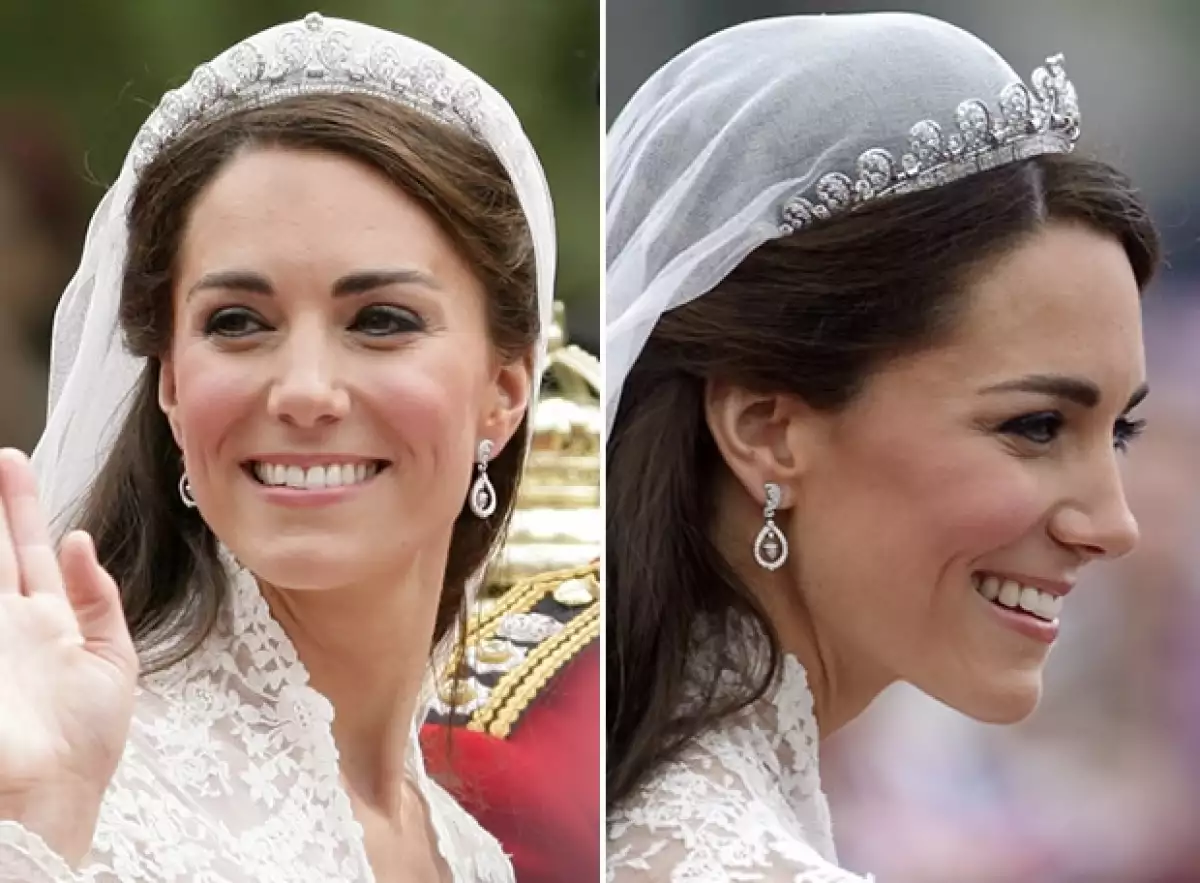 Royal watchers, ¡atención! La espectacular tiara Cartier que usó la Duquesa de Cambridge en su boda, y que originalmente perteneció la Reina Madre, se puede ver en la Ciudad Luz hasta febrero próximo.