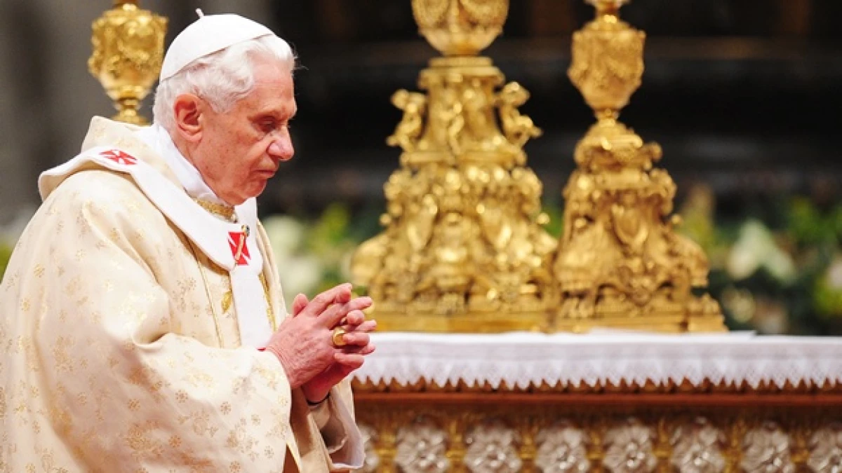 Misa de Gallo Benedicto XVI