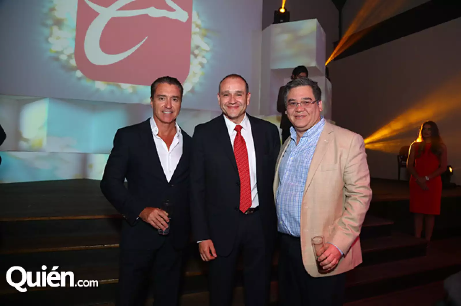 Luc Pelchat, Manuel Galaz y Benjamin Chow